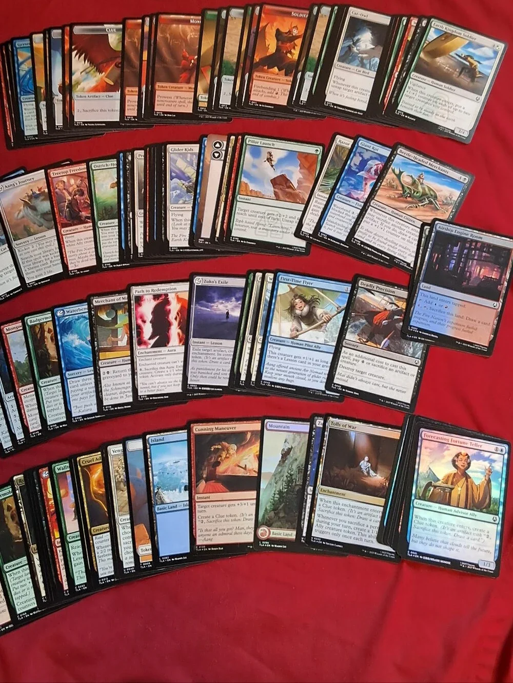 Magic The Gathering Avatar The Last Airbender Lot of 40 Cards NM-MINT